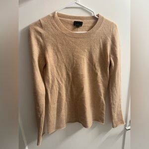 J. Crew Italian Cashmere Sweater in Cream
